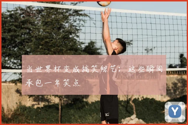 当世界杯变成搞笑综艺:这些瞬间承包一年笑点