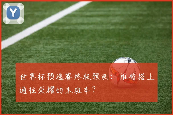 世界杯预选赛终极预测：谁将搭上通往荣耀的末班车？