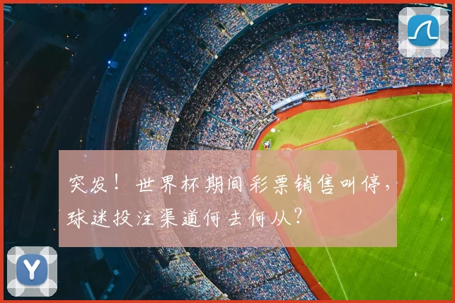 突发！世界杯期间彩票销售叫停，球迷投注渠道何去何从？